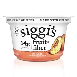 siggi's Fruit & Fiber Peach Yogurt - 5.3oz