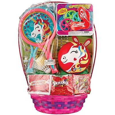 slide 1 of 1, Wonder Treats Unicorn Easter Basket, Medium, 1 ct