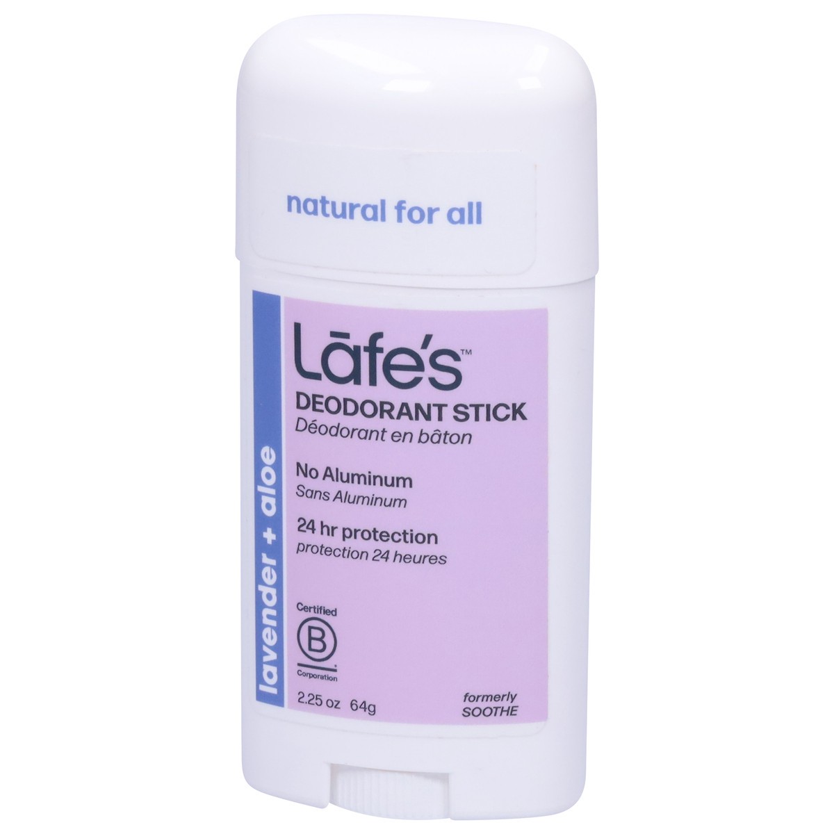 slide 3 of 12, Lafe's Lavender + Aloe Deodorant Stick 2.25 oz, 2.25 oz