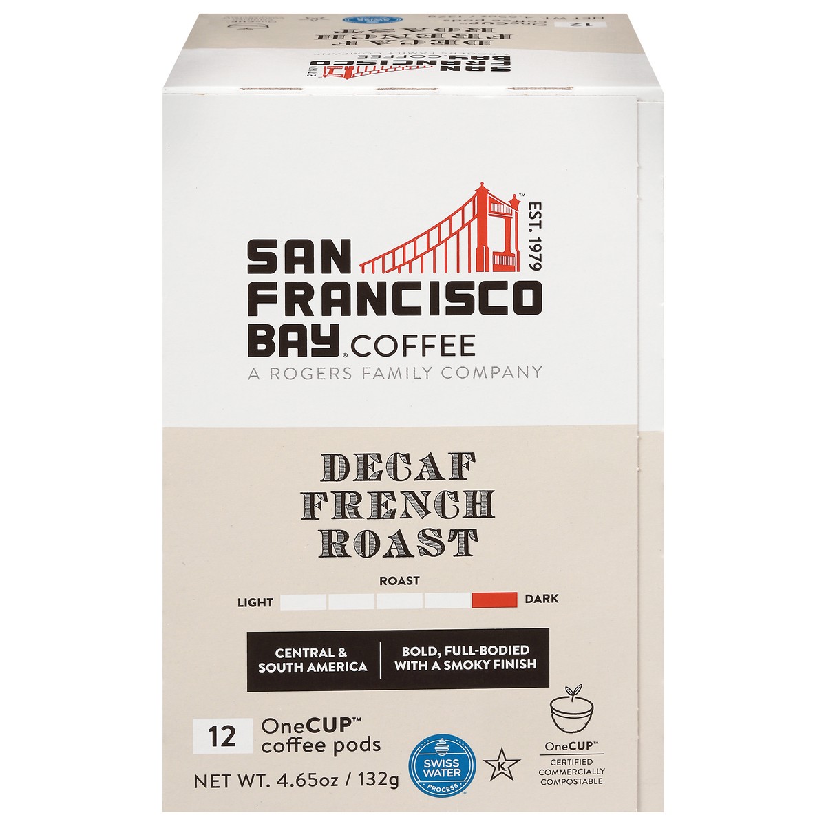 slide 5 of 10, SF Bay Coffee Decaf French Roast Coffee 12 ea, 12 ct