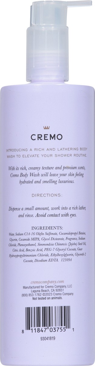 slide 2 of 14, Cremo Wild Iris Musk Body Wash 16 fl oz, 16 fl oz