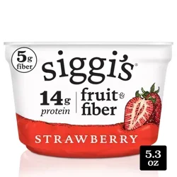 siggi's Fruit & Fiber Strawberry Yogurt - 5.3oz