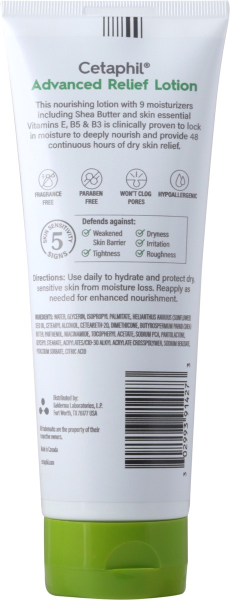 slide 8 of 9, Cetaphil Advanced Relief Lotion, 8 oz, 1 ct