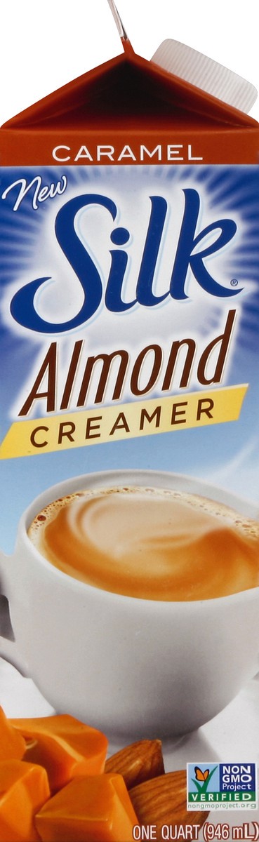 slide 3 of 4, Silk Caramel Almond Creamer, 1 qt