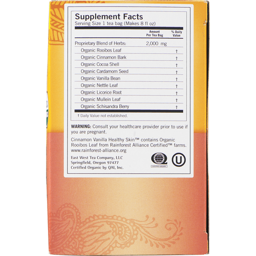 slide 14 of 25, Yogi Cinnamon Vanilla Healthy Skin Tea, 16 ct
