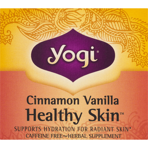 slide 22 of 25, Yogi Cinnamon Vanilla Healthy Skin Tea, 16 ct