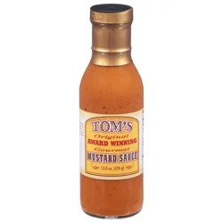Tom's Gourmet Mustard Sauce - 13.5 oz