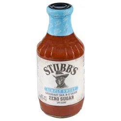 Stubb's Simply Sweet Reduced Sugar BBQ Sauce, 18.0 oz