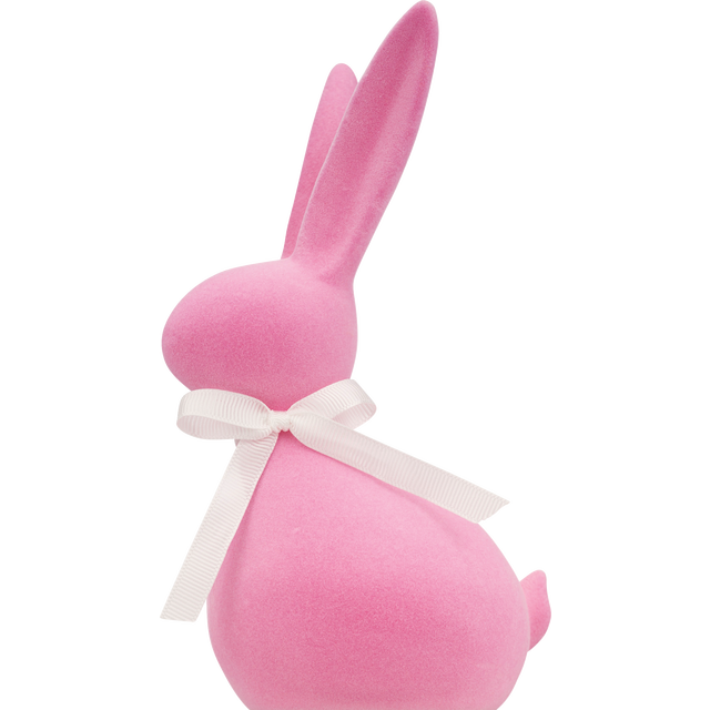 slide 1 of 1, COTTONDALE Easter Dolomite Flocked Rbbit, 1 ct