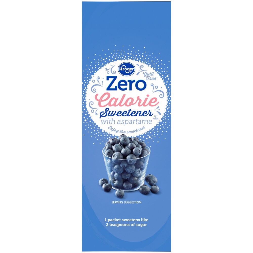 slide 1 of 3, Kroger Zero Calorie Sweetener With Aspartame, 7.05 oz