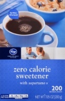 slide 1 of 1, Kroger Zero Calorie Sweetener With Aspartame, 7.05 oz