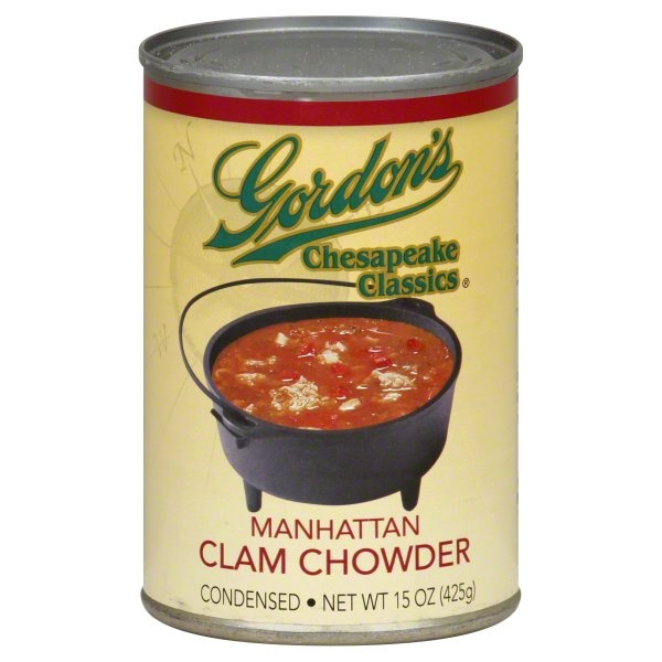 slide 1 of 1, Gordon's Man Clam Chowder, 15 oz