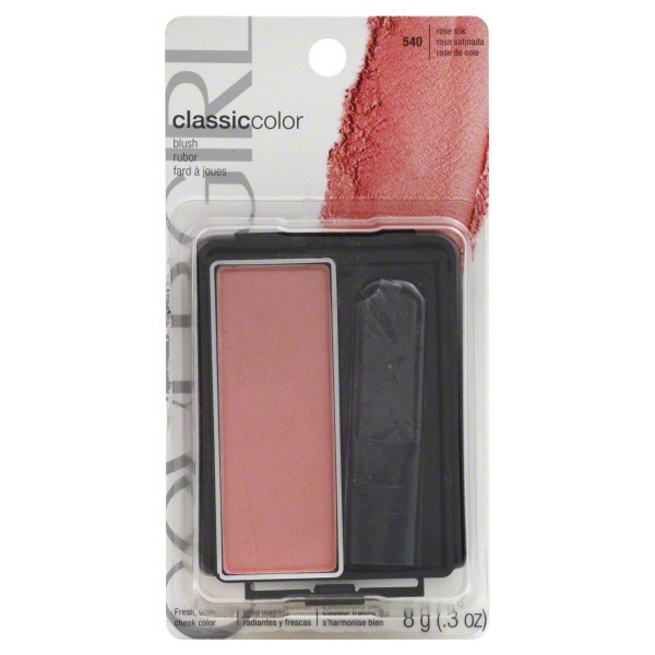 slide 1 of 1, Covergirl Blush Classic Rose Silk, 0.27 oz