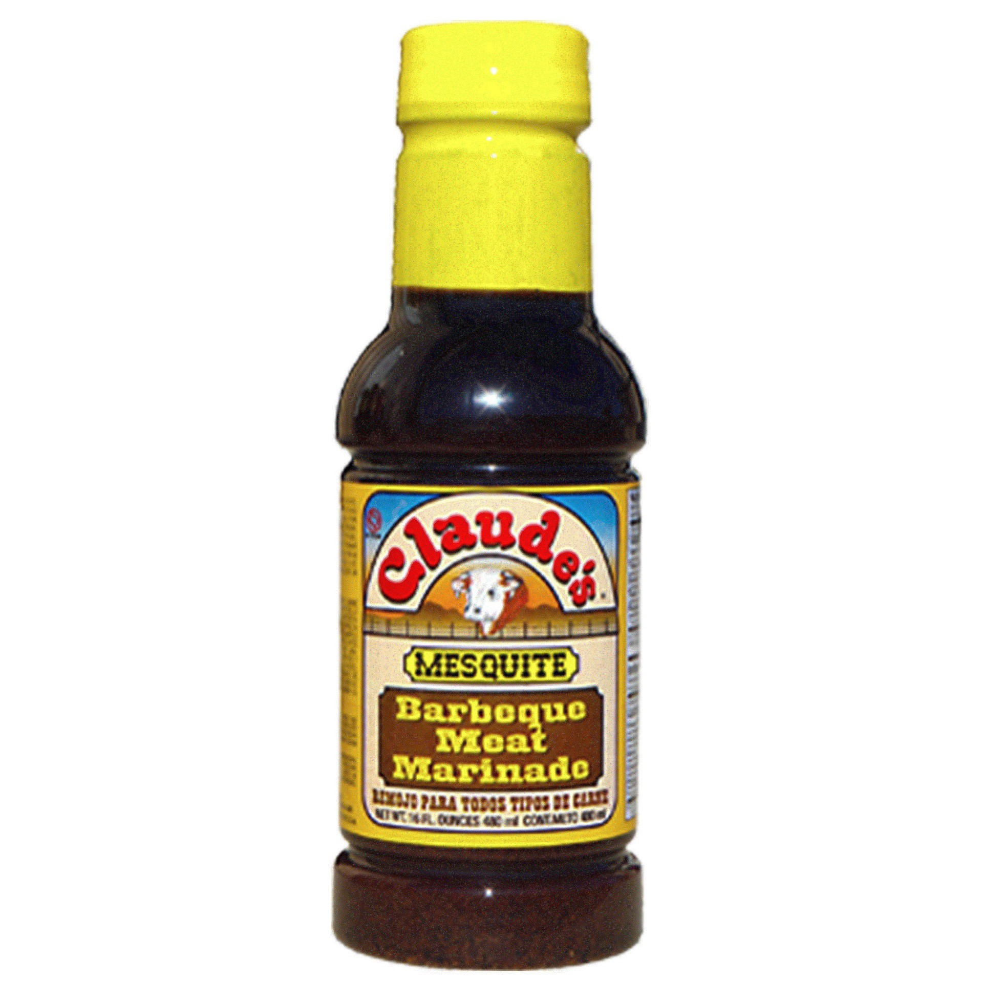 slide 1 of 3, Claude's BBQ Meat Mesquite Marinade 16 fl oz, 16 fl oz