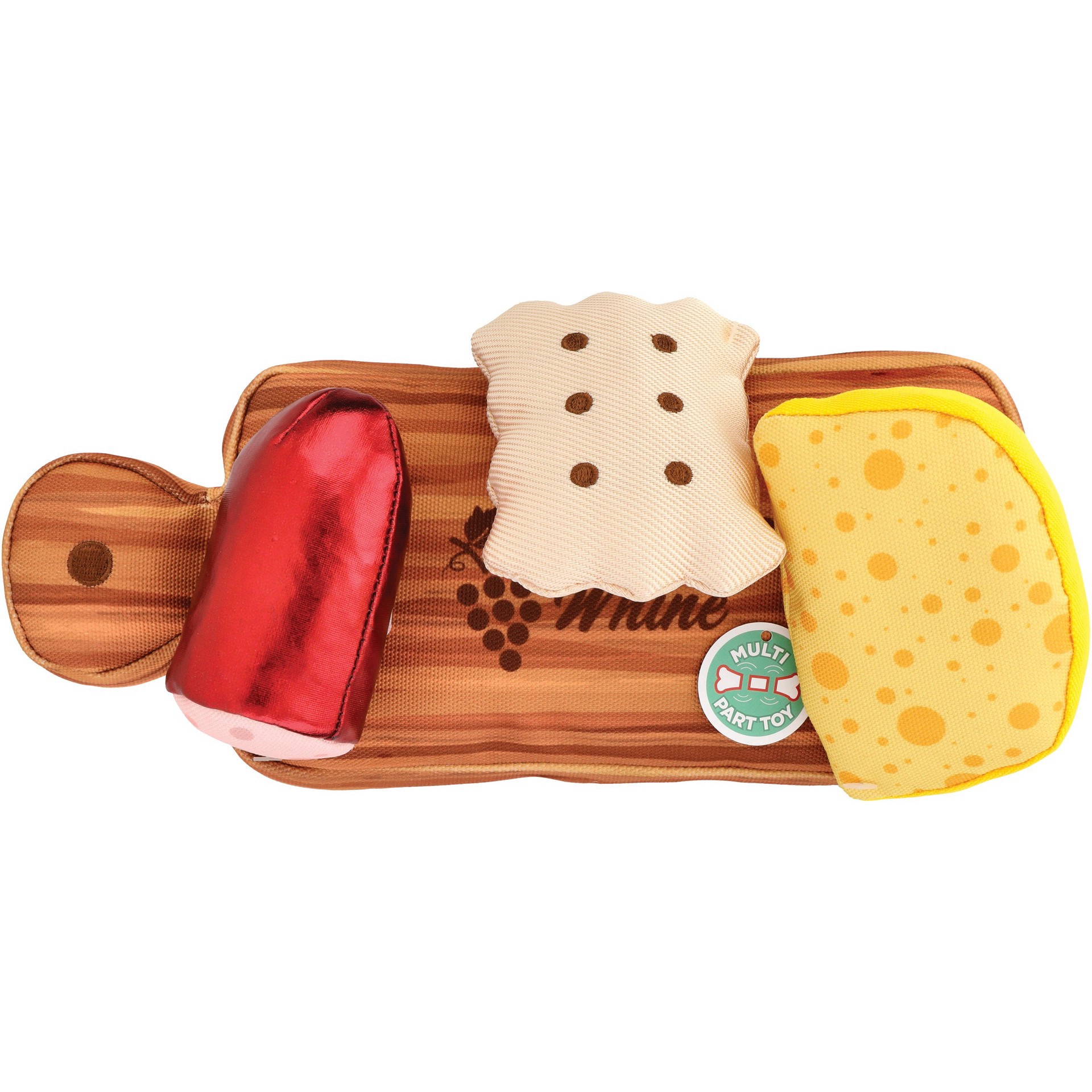 slide 1 of 1, Woof & Whiskers Dog Toy - Charcuterie Board, 1 ct