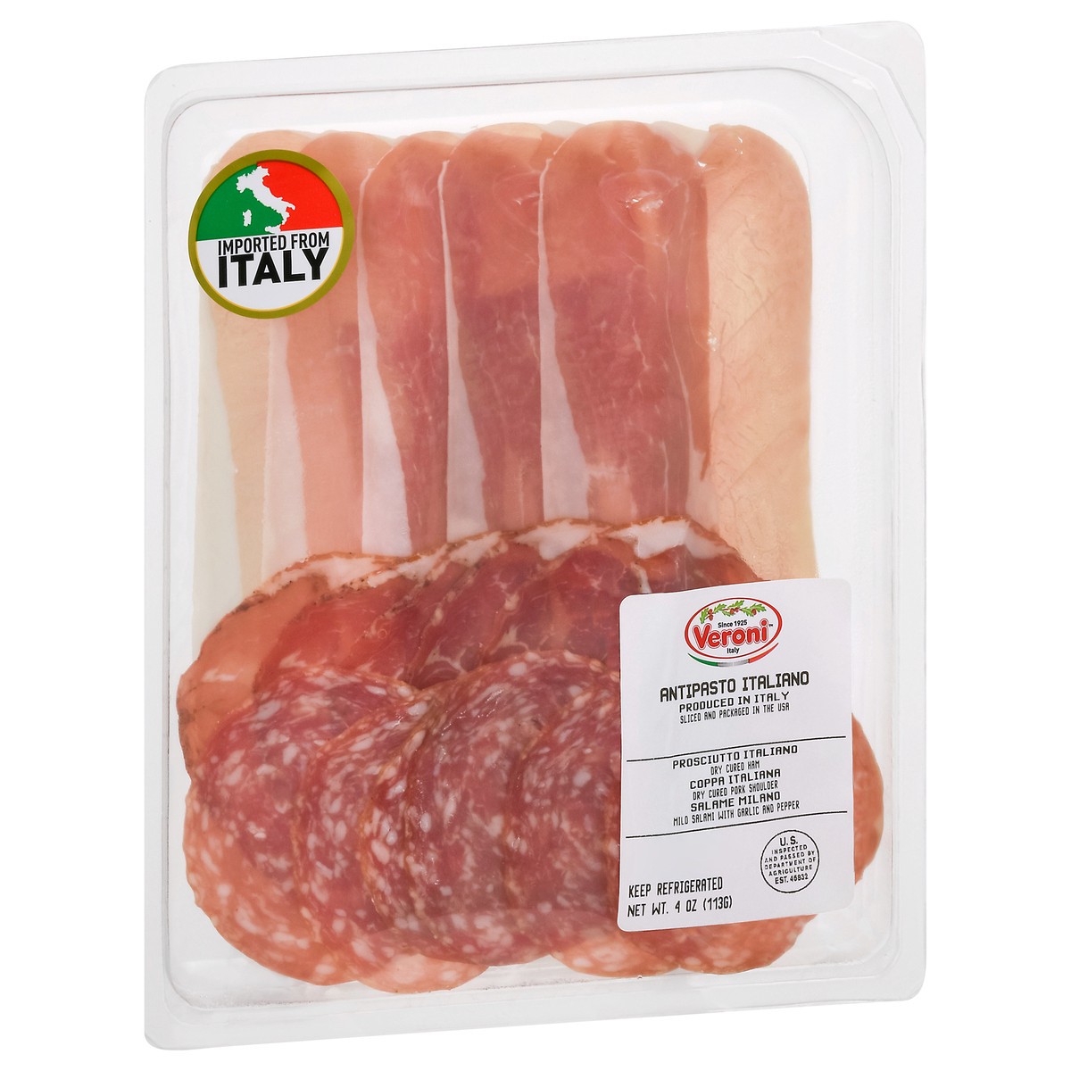slide 4 of 9, Veroni Prosciutto Coppa 4 Oz, 1 ct