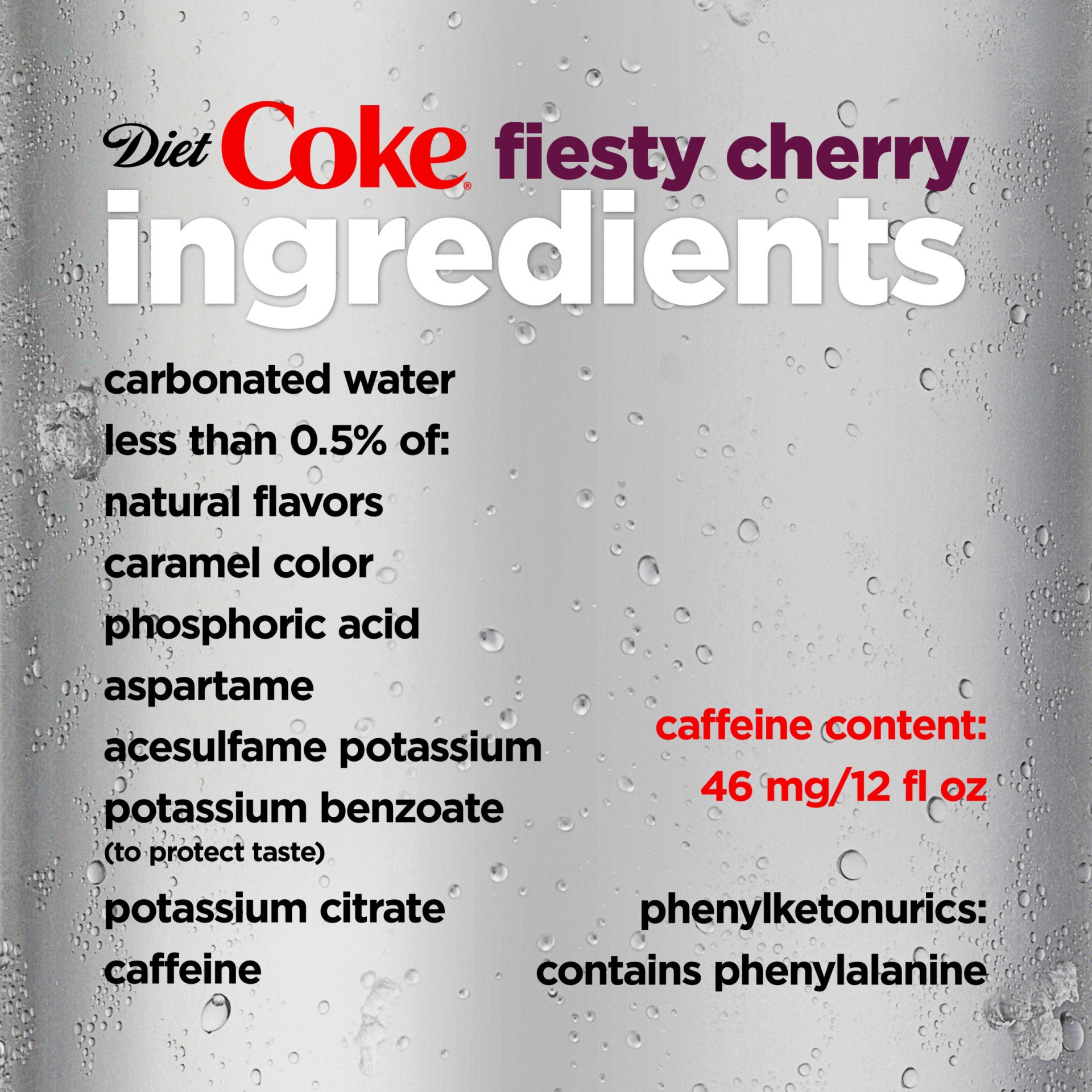 slide 5 of 9, Diet Coke 12 Pack Feisty Cherry Cola 12 ea - 12 ct, 12 ct