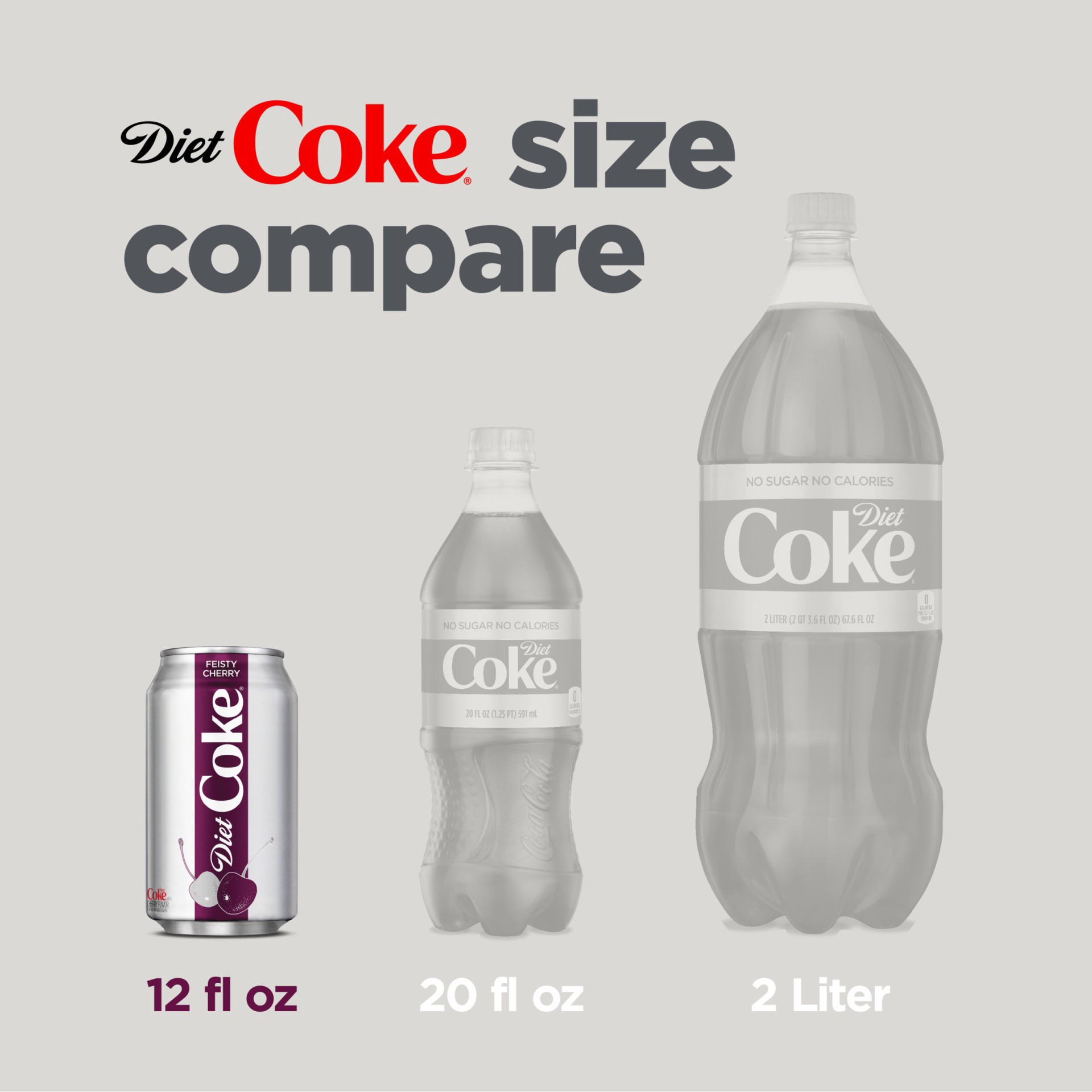 slide 2 of 9, Diet Coke 12 Pack Feisty Cherry Cola 12 ea - 12 ct, 12 ct