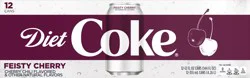 Diet Coke 12 Pack Feisty Cherry Cola 12 ea - 12 ct