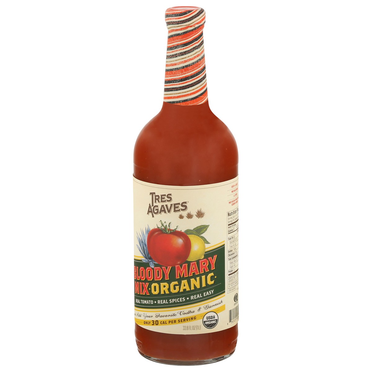 slide 6 of 9, Tres Agaves Organic Bloody Mary Mix 33.8 fl oz, 33.8 fl oz