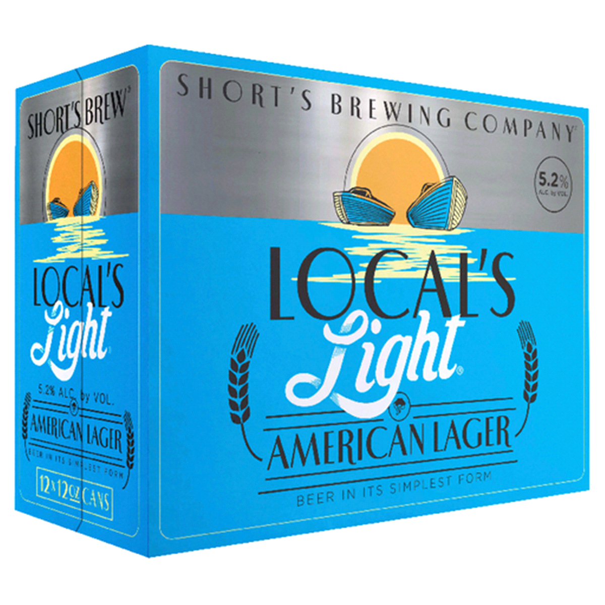 slide 1 of 5, Short's Light American Lager Local's Beer 12 - 12 oz Cans, 12 ct; 12 fl oz