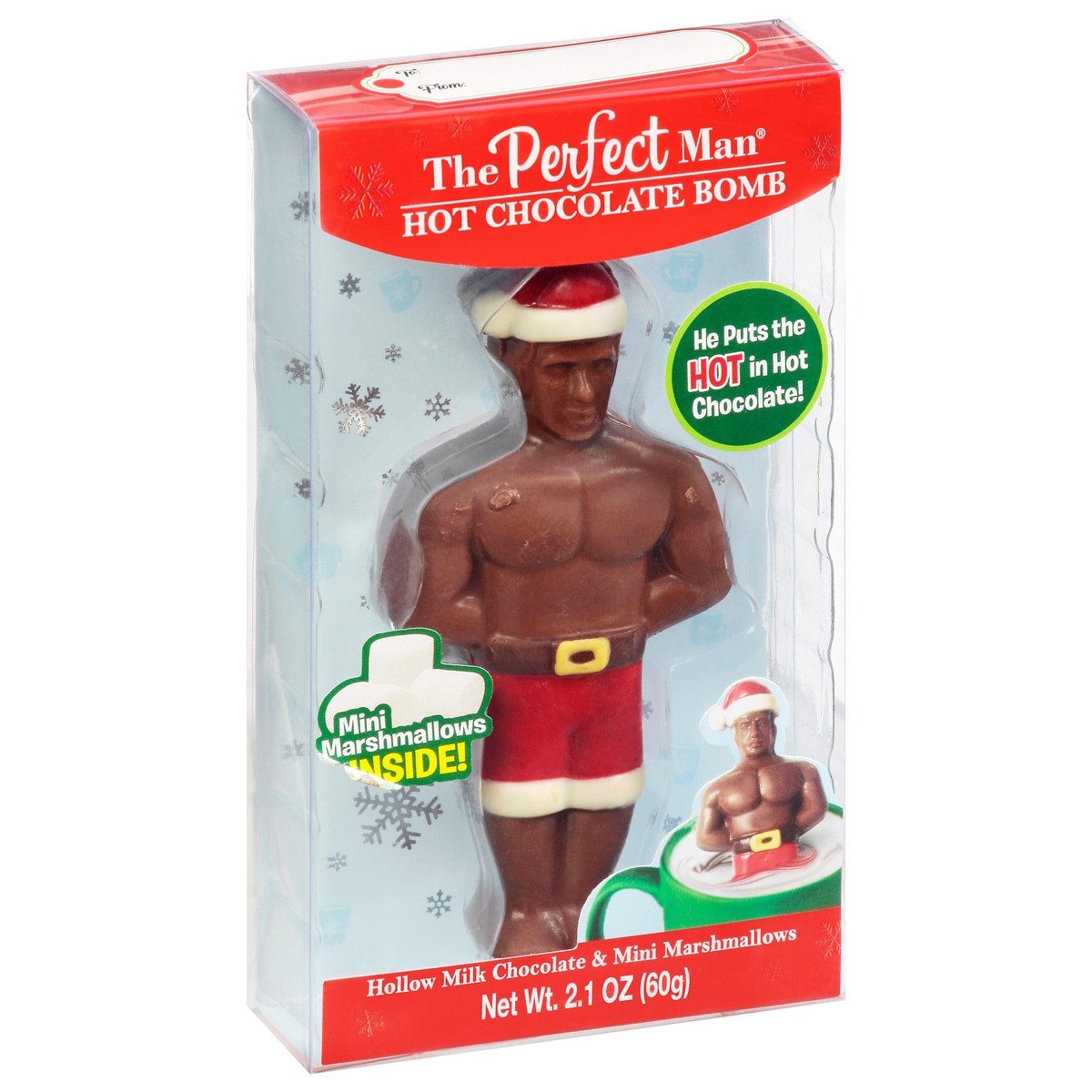 slide 12 of 14, The Perfect Man Hot Chocolate Bomb 2.1 oz, 2.1 oz