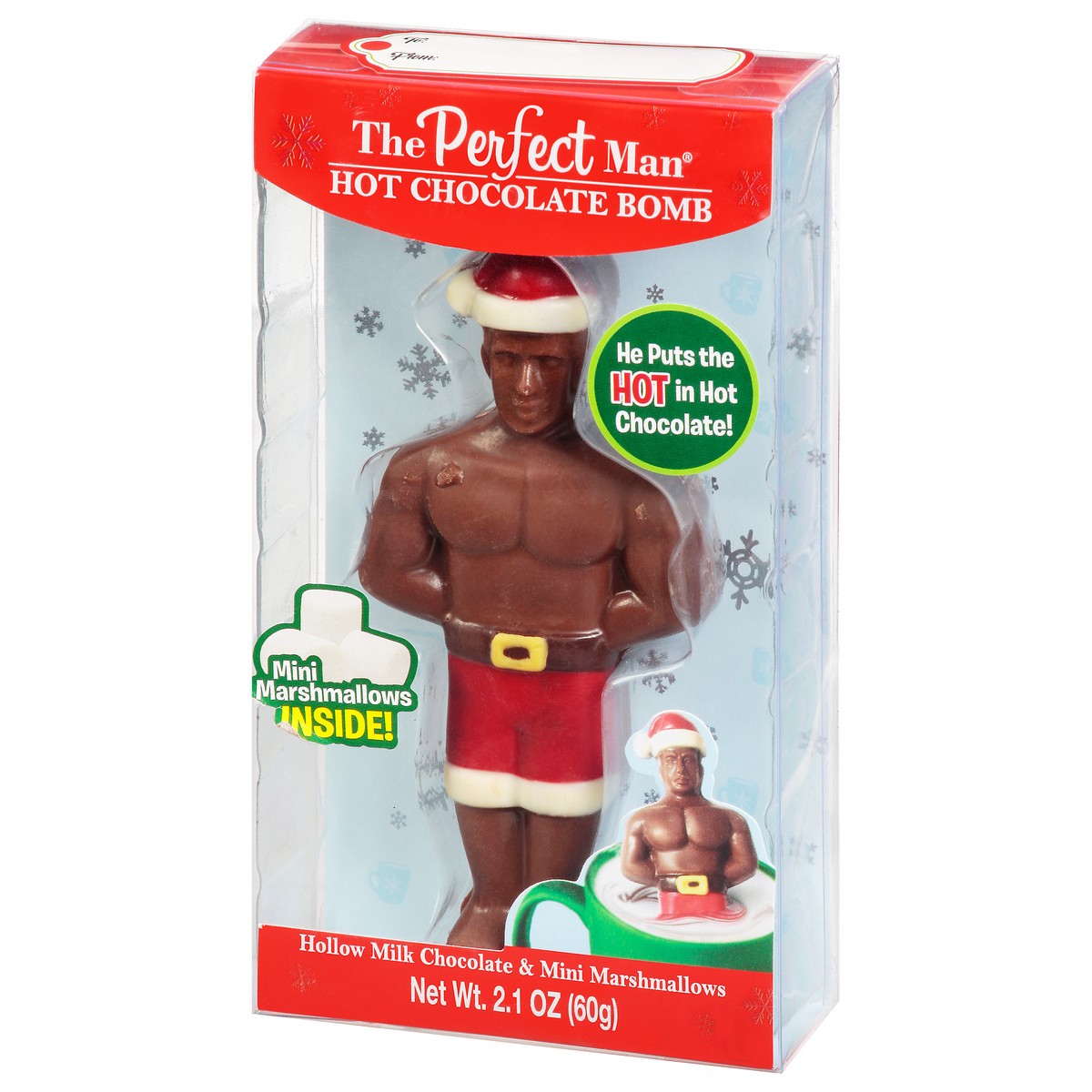 slide 4 of 14, The Perfect Man Hot Chocolate Bomb 2.1 oz, 2.1 oz