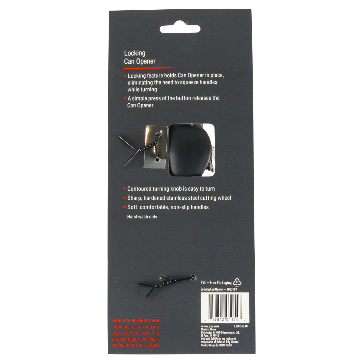 slide 8 of 63, OXO SoftWorks Locking Can Opener 1 ea, 1 ct