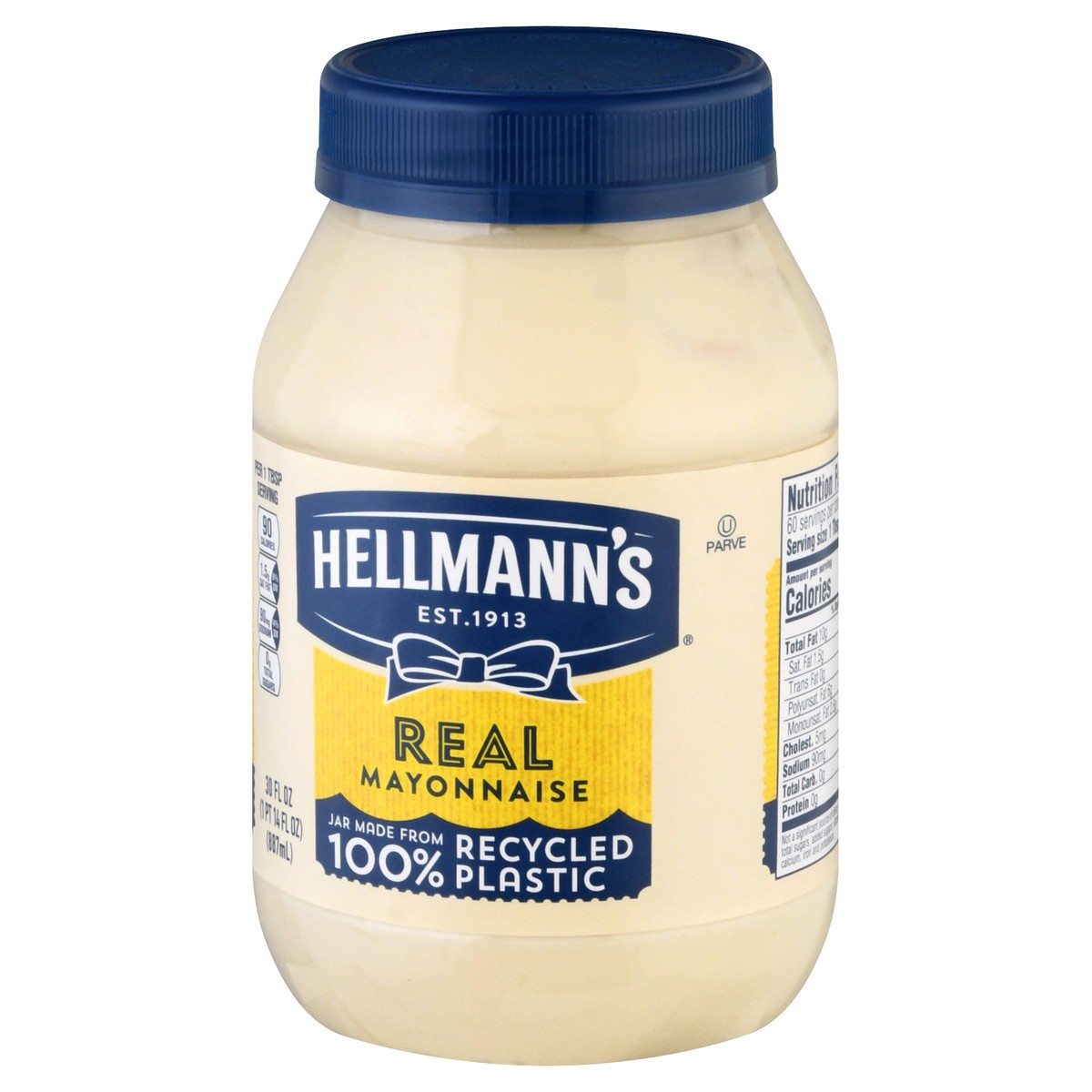 slide 2 of 9, Hellmann's Real Mayonnaise Tub 30 OZ, 30 fl oz