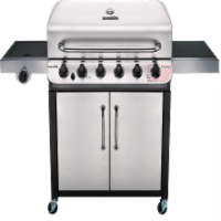 slide 1 of 1, Char-Broil Performance 6 Burner Gas Grill - Stainless Steel, 24.5 in x 62.4 in x 45 in