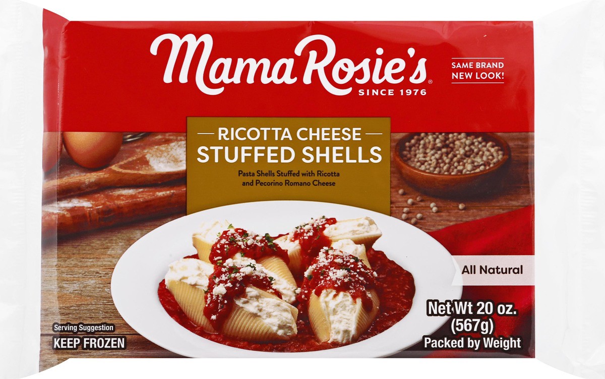 slide 2 of 13, Mama Rosie's Ricotta Cheese Stuffed Shells 20 oz, 20 oz