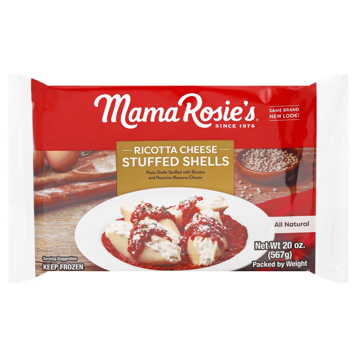 slide 10 of 13, Mama Rosie's Ricotta Cheese Stuffed Shells 20 oz, 20 oz