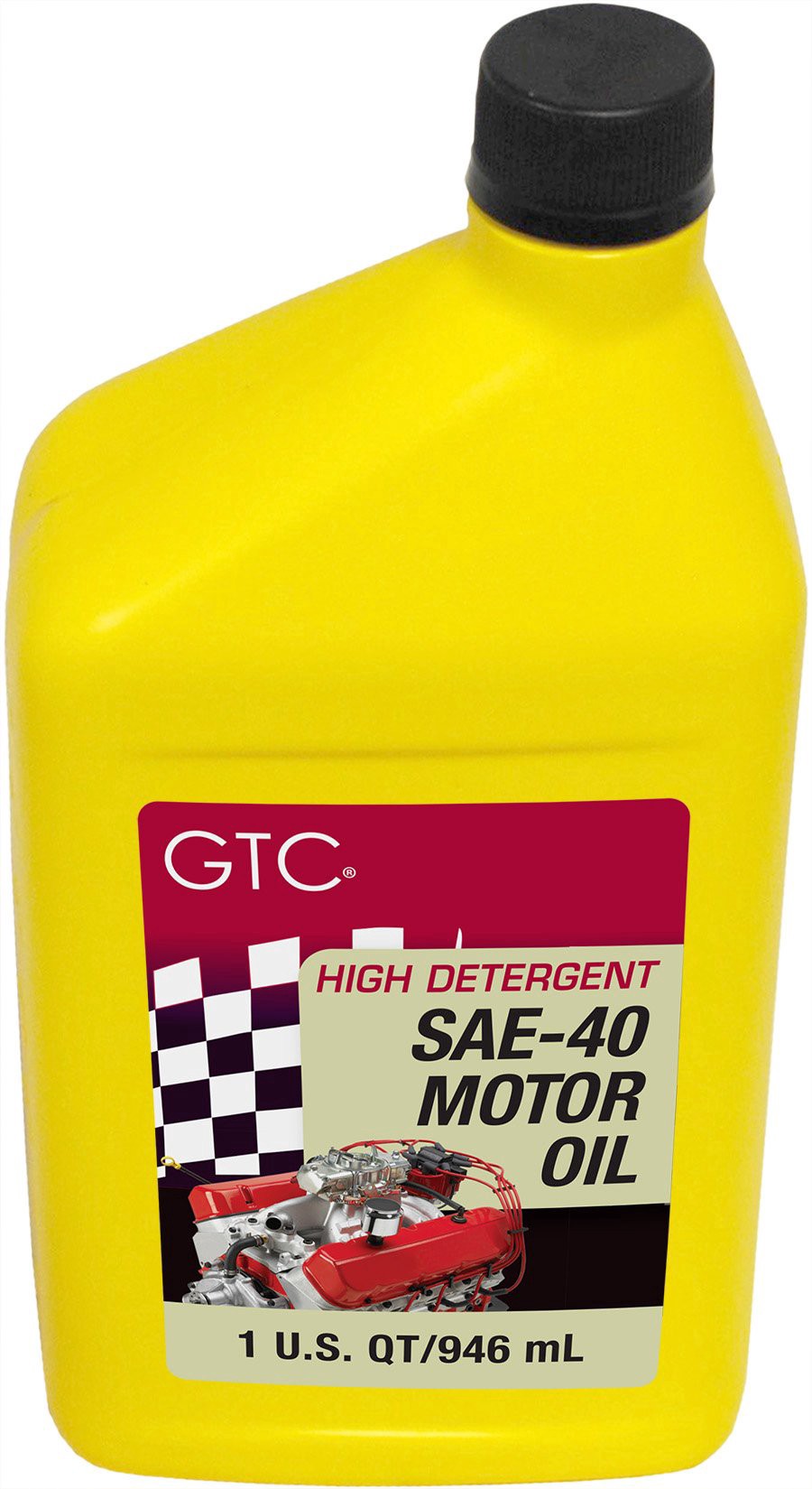 slide 1 of 1, GTC SAE-40 HD Motor Oil, 1 qt