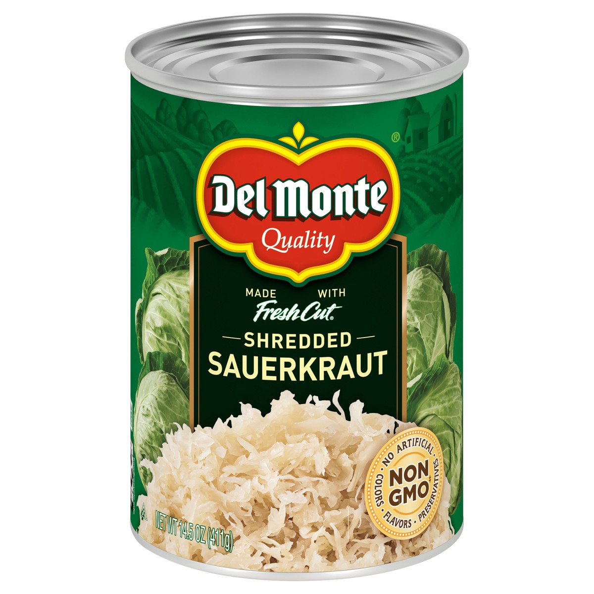 slide 1 of 6, Del Monte Sauerkraut 14.5 oz. Can, 14.5 oz