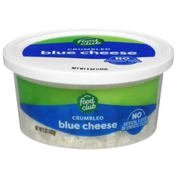Food Club Crumbled Blue Cheese - 5 oz
