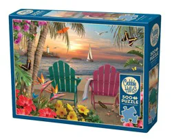 Cobble Hill Island Paradise Puzzle, 500 pc