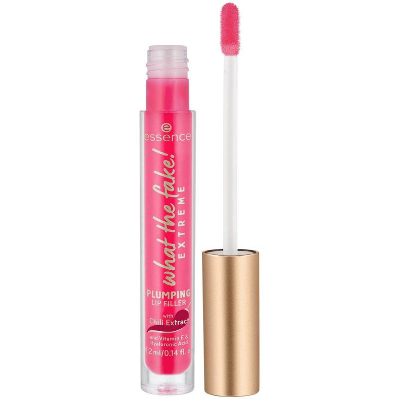 slide 1 of 11, essence What The Fake! Lip Filler - Ex - 0.14 fl oz, 0.14 fl oz