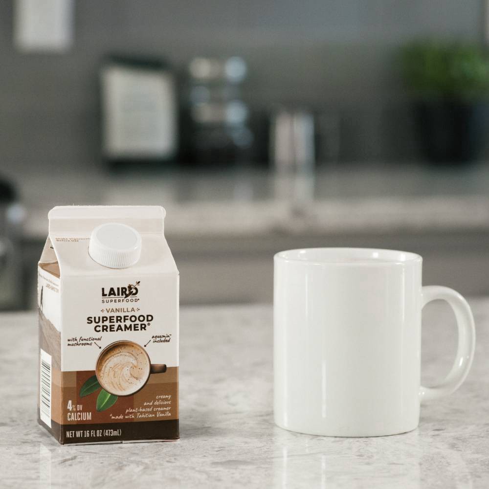 slide 7 of 7, Laird Superfood Vanilla Superfood Creamer 16 fl oz Gable Top, 16 fl oz