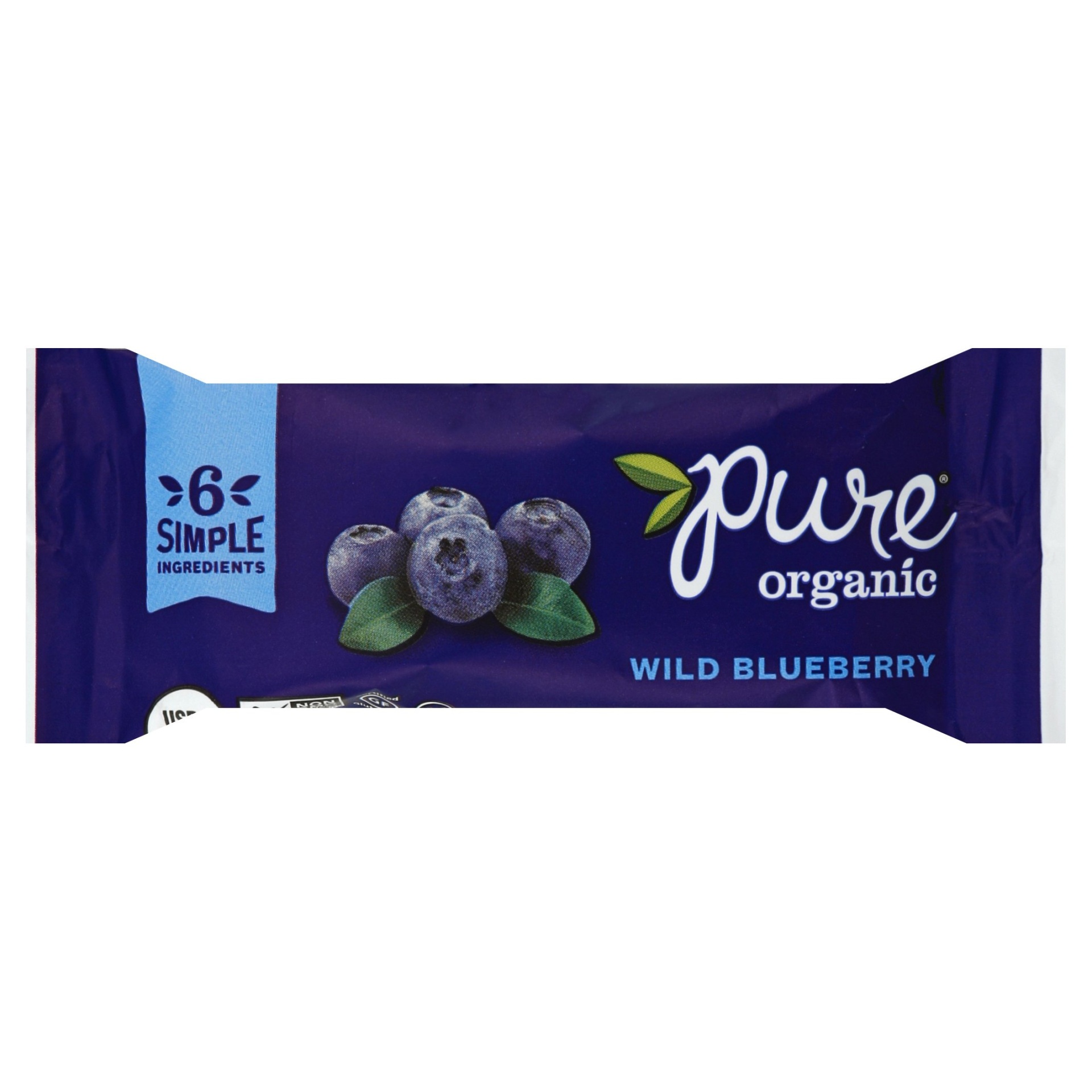 slide 1 of 2, Pure Organic Wild Blueberry Fruit & Nut Bar, 1.7 oz