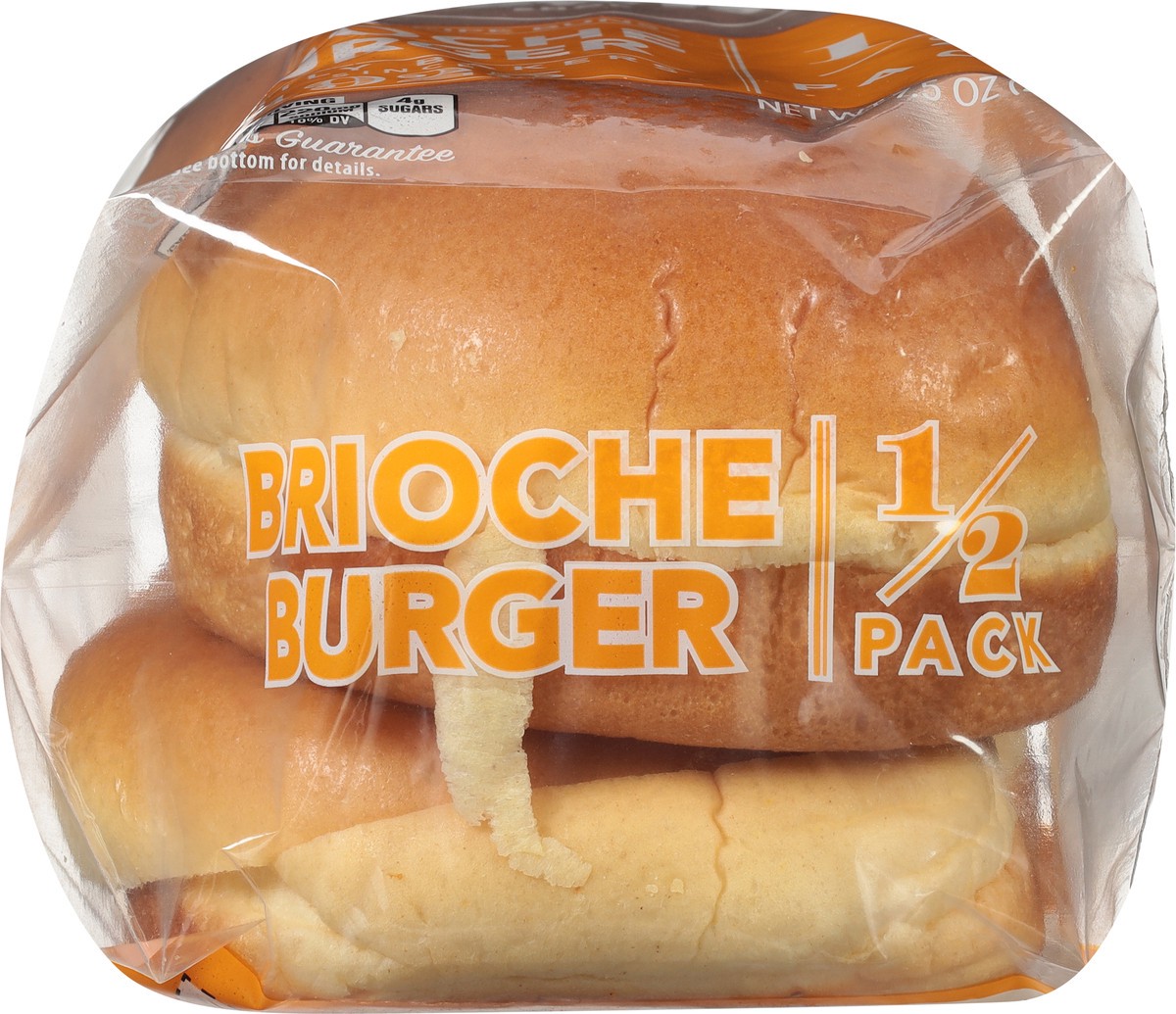 slide 6 of 9, Lewis Bakeries Special Recipe Brioche Burger Buns 1/2 Pack 7.5 oz, 7.5 oz