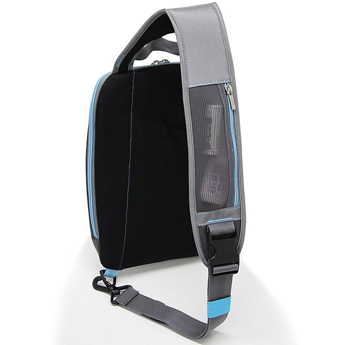 slide 2 of 5, Bluekiwi KOHA Universal Sling Pack - Graphite/Aqua, 1 ct