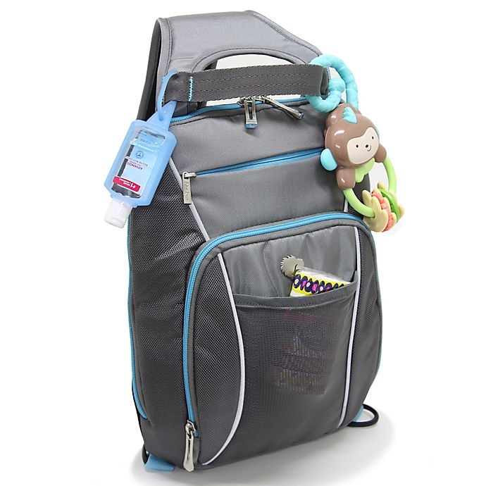 slide 4 of 5, Bluekiwi KOHA Universal Sling Pack - Graphite/Aqua, 1 ct