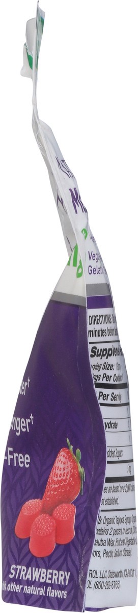 slide 6 of 14, Natrol Melatonin Sleep Aid Travel Pouch Gummies, On-The-Go, Dietary Supplement, Fall Asleep Faster, Stay Asleep Longer, Drug Free and Gelatin Free, 5mg, 10 Gummies per Pouch, 8 Pouches Per Carton, 10 ct