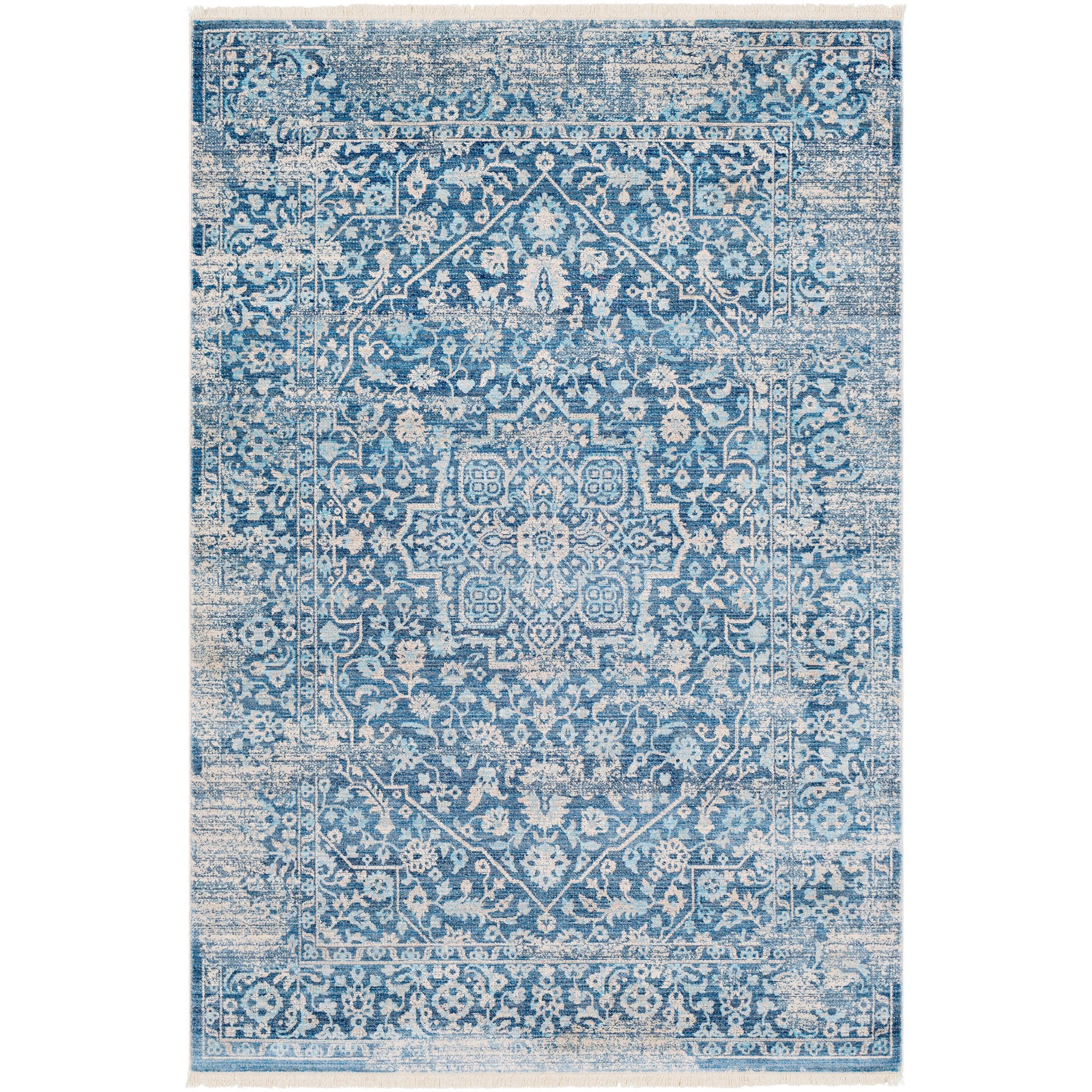 slide 1 of 1, Surya Epistle Accent Rug - Blue, 24 in x 36 in
