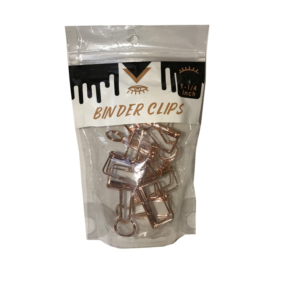 slide 1 of 1, A&W Products Binder Clips, 1 ct