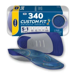 Dr. Scholl's Custom Fit Cf340 Orthotic Inserts, 1 Pair