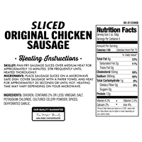 slide 4 of 5, FRESH FROM MEIJER Meijer Sliced Original Chicken Sausage, 12 oz, 12 oz