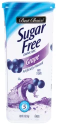 Best Choice Sugar Free Grape Drink Mix - 12 qt