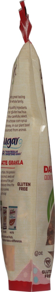slide 7 of 9, Back to Nature Lower Sugar Dark Chocolate Granola 8 oz, 8 oz