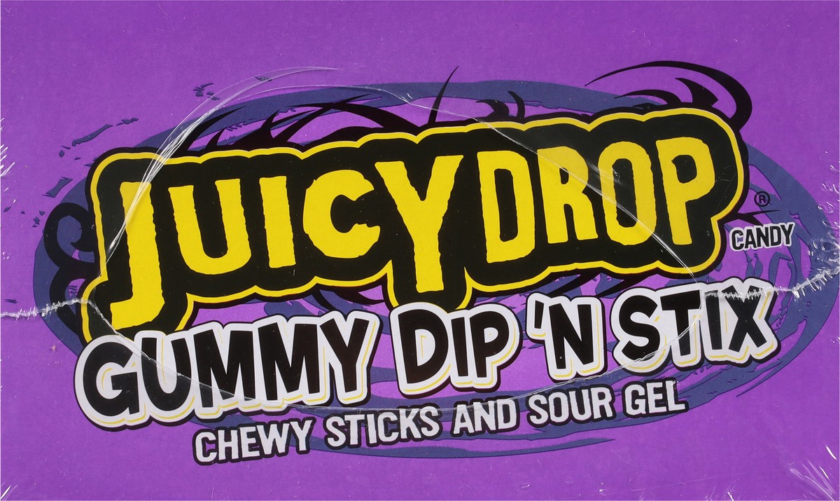 slide 3 of 9, The Topps Company Inc Candy Gummy Dip'N Stix, Variety Pack, 8 ct; 3.5 oz